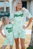 Women Printed Letter Graphic Lounge Set- ONLINE ONLY 2-10 DAY SHIPPING