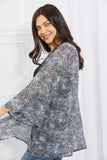 Melody Full Size Snake Print Chiffon Kimono - ONLINE ONLY 2-10 DAY SHIPPING