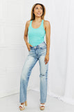 Zenana Summer Comfort Full Size Ribbed Racerback Tank - ONLINE ONLY 2-10 DAY SHIPPING