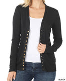 Assorted Snap Front Cardigan