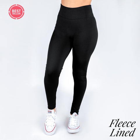 Assorted Fleece Lined Leggings - In Store