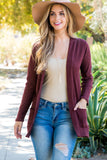 Assorted Open Front Cardigan w/ Pockets