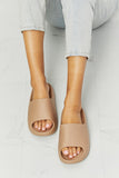 NOOK JOI In My Comfort Zone Slides in Beige- ONLINE ONLY 2-10 DAY SHIPPING