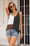 Color Block Knit Tank- ONLINE ONLY 2-10 DAY SHIPPING