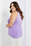 Zenana Sweet & Simple Full Size Halter Neck Tank- ONLINE ONLY 2-10 DAY SHIPPING