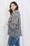 Melody Full Size Snake Print Chiffon Kimono - ONLINE ONLY 2-10 DAY SHIPPING