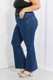 Judy Blue Ava Full Size Cool Denim Tummy Control Flare- ONLINE ONLY 2-10 DAY SHIPPING