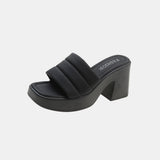 Open Toe Block Heel Sandals- ONLINE ONLY