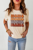 MAMA Graphic Cuffed Sleeve Tee- ONLINE ONLY 2-10 DAY SHIPPING