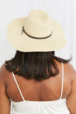 Fame Boho Summer Straw Fedora Hat- ONLINE ONLY- 2-7 DAY SHIPPING