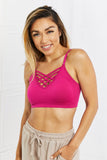 Zenana On The Go Full Size Detail Bralette - ONLINE ONLY 2-10 DAY SHIPPING