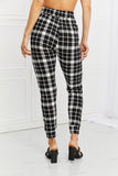 Leggings Depot Stay In Full Size Printed Joggers - ONLINE ONLY 2-10 DAY SHIPPING