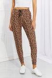 Leggings Depot Full Size Spotted Downtown Leopard Print Joggers- ONLINE ONLY 2-10 DAY SHIPPING