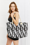 Justin Taylor Don't Leaf Me Tote Bag- ONLINE ONLY- 2-7 DAY SHIPPING