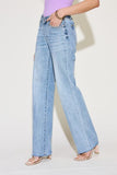 Judy Blue Full Size V Front Waistband Straight Jeans - ONLINE ONLY