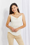 Culture Code See You Smile Cowl Neck Cami - ONLINE ONLY 2-10 DAY SHIPPING