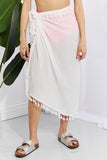 Marina West Swim Relax and Refresh Tassel Wrap Cover-Up- ONLINE ONLY 2-10 DAY SHIPPING