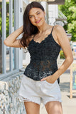 GeeGee Shine My Way Glitter Tank Top- ONLINE ONLY 2-10 DAY SHIPPING