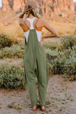 Double Take Full Size V-Neck Sleeveless Jumpsuit with Pockets - ONLINE ONLY