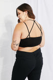 Zenana Romantic Night Full Size Lace Cutout Bralette- ONLINE ONLY 2-10 DAY SHIPPING