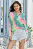 GeeGee Unwind Tie Dye Long Sleeve Top - ONLINE ONLY 2-10 DAY SHIPPING
