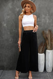 Split Wide Leg Pants- ONLINE ONLY 2-10 DAY SHIPPING