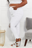 Kancan Full Size Juniper High Rise Slim Straight Distressed Jeans - ONLINE ONLY 2-10 DAY SHIPPING
