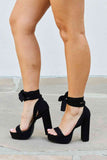 Legend Footwear Never Look Back Lace Up Heels