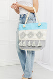 Justin Taylor In The Sand Tassle Tote Bag- ONLINE ONLY- 2-7 DAY SHIPPING