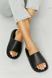 NOOK JOI In My Comfort Zone Slides in Black - ONLINE ONLY 2-10 DAY SHIPPING