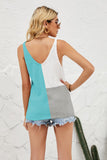 Color Block Knit Tank- ONLINE ONLY 2-10 DAY SHIPPING