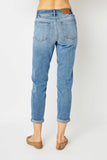 Judy Blue Full Size Cuffed Hem Slim Jeans -ONLINE ONLY