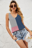 Color Block Knit Tank- ONLINE ONLY 2-10 DAY SHIPPING