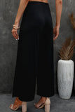Split Wide Leg Pants- ONLINE ONLY 2-10 DAY SHIPPING
