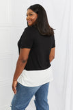 Celeste One Of A Kind Full Size Cut-Out Flowy Top- ONLINE ONLY- 2-7 DAY SHIPPING