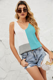 Color Block Knit Tank- ONLINE ONLY 2-10 DAY SHIPPING