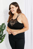 Zenana Romantic Night Full Size Lace Cutout Bralette- ONLINE ONLY 2-10 DAY SHIPPING