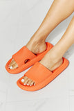 MMShoes Arms Around Me Open Toe Slide in Orange- ONLINE ONLY 2-10 DAY SHIPPING