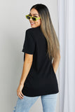 mineB Full Size Smiley Face Graphic Tee- ONLINE ONLY 2-10 DAY SHIPPING