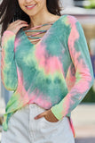 GeeGee Unwind Tie Dye Long Sleeve Top - ONLINE ONLY 2-10 DAY SHIPPING