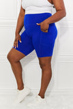 Zenana Full Size Never Let You Go Brushed Biker Shorts - ONLINE ONLY 2-10 DAY SHIPPING