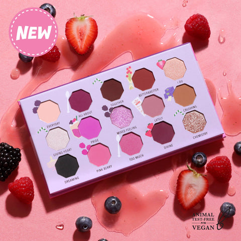 Moira Pressed Pigment Palette - Berry Blast