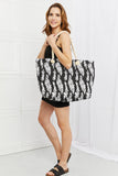 Justin Taylor Don't Leaf Me Tote Bag- ONLINE ONLY- 2-7 DAY SHIPPING