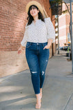 Lovervet Full Size Chelsea Midrise Crop Skinny Jeans- ONLINE ONLY 2-10 DAY SHIPPING