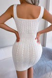 Cable-Knit Sleeveless Mini Dress- ONLINE ONLY 2-10 DAY SHIPPING