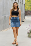 White Birch Full Size Sleeveless Ribbed V-Neck Bralette - ONLINE ONLY 2-10 DAY SHIPPING