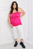 Heimish Full Size Spaghetti Strap Smocked Babydoll Top- ONLINE ONLY 2-10 DAY SHIPPING