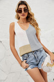 Color Block Knit Tank- ONLINE ONLY 2-10 DAY SHIPPING