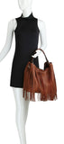 Black Fringe Hobo w/ Extra Pouch