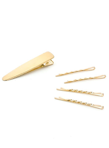 Golden Hair Accessory Kit